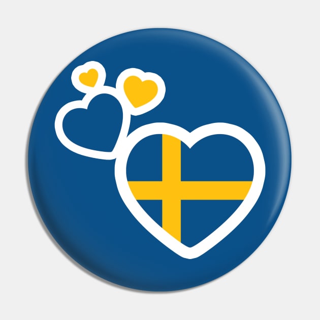 I Love Sweden! Pin by ShirtAtlas