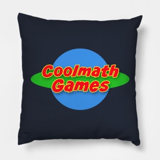 Coolmath Planet Logo Pillow