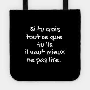 Citation sur la vie - citation positive en français Tote