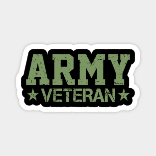 Army Veteran Magnet