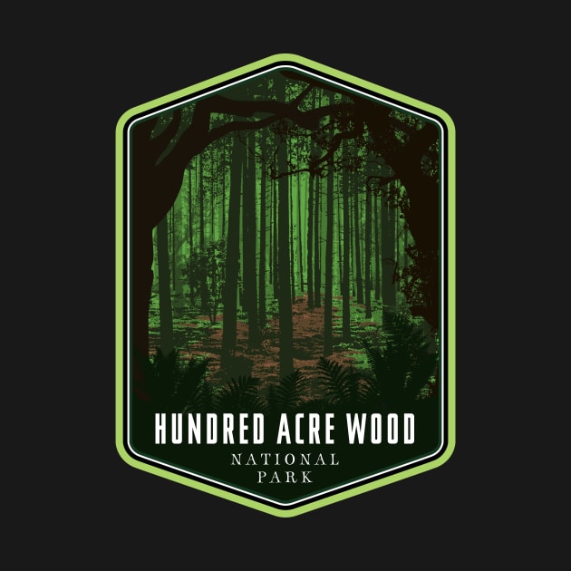 Hundred Acre Wood National park by MindsparkCreative