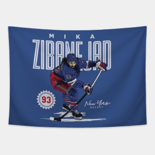 Mika Zibanejad New York R Cover Tapestry