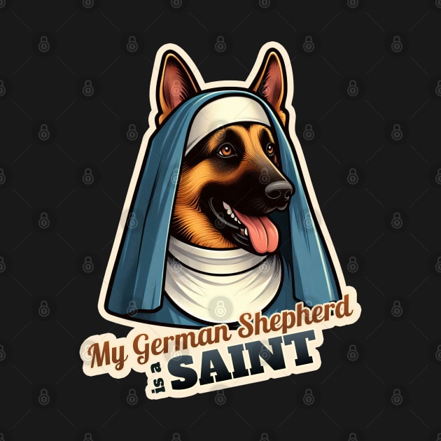 German Shepherd Nun by k9-tee