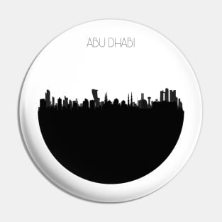 Abu Dhabi Skyline Pin