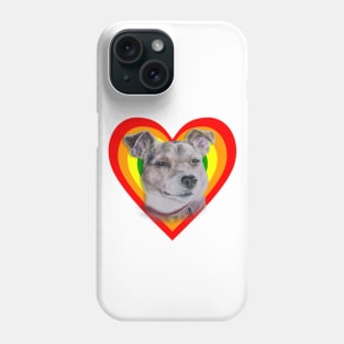 Love heart Jack Russell terrier! Phone Case