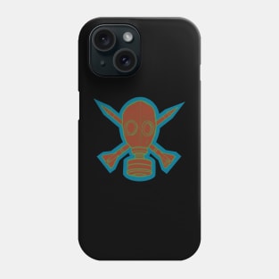 Gas Mask & Crossed Missiles Phone Case
