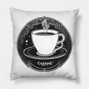 gothic coffee cup Pillow