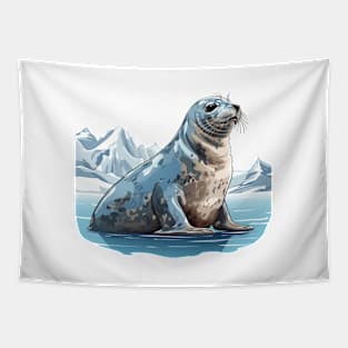 Leopard Seal Tapestry