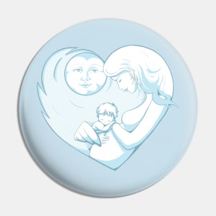 Mother's Angel Pin