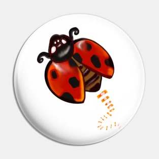 Single lady bug Pin