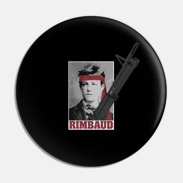 Rimbaud Pin by LordNeckbeard