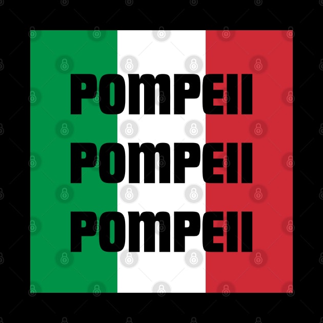 Pompeii in Italian Flag Colors by aybe7elf