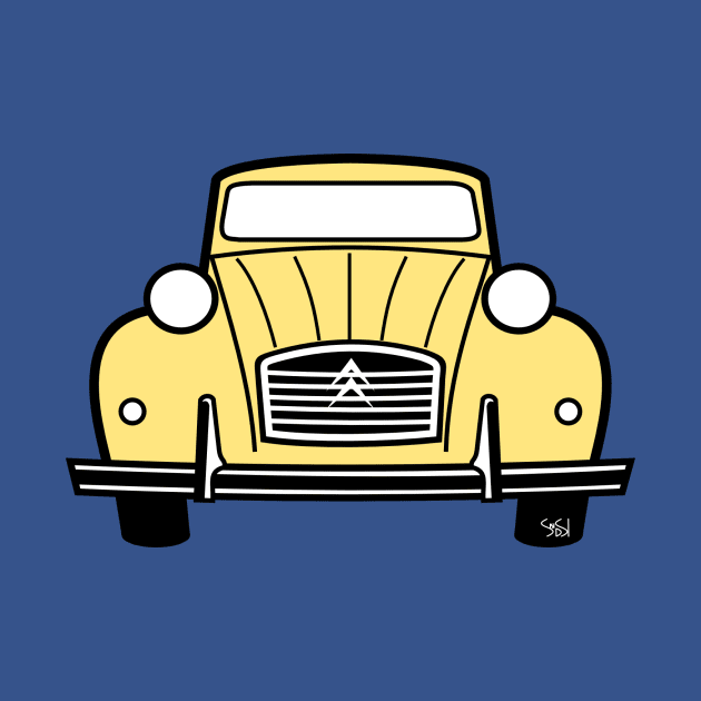 Citroen 2CV by sisidsi