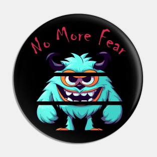 Little Round Monster Pin