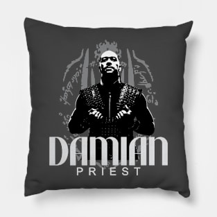 vintage damian priest Pillow