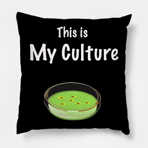 My culture Pillow by hereticwear