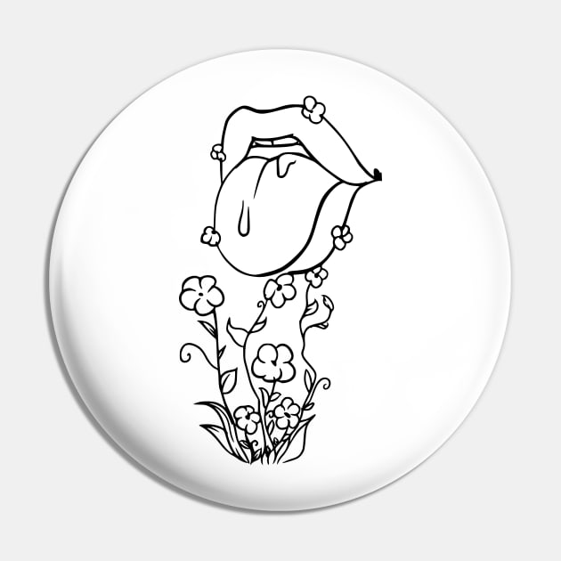 Mouth garden Pin by Eden Paints