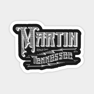 Vintage Martin, TN Magnet