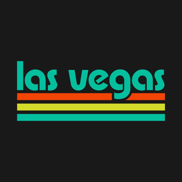 Retro Las Vegas Stripes by Now Boarding