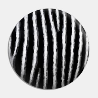 Zebra Stripe Pattern Pin