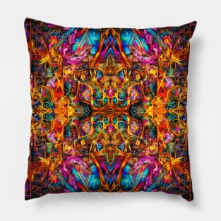 Kaleidoscope Artwork #4 Pillow