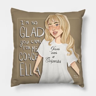 Sabrina carpenter nonsense coachella Pillow