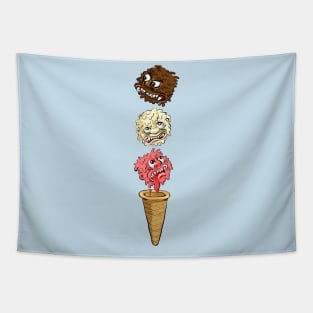 Ice Cream Monsters Tapestry