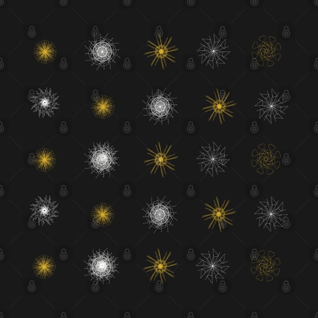 Snow flake pattern by Xatutik-Art