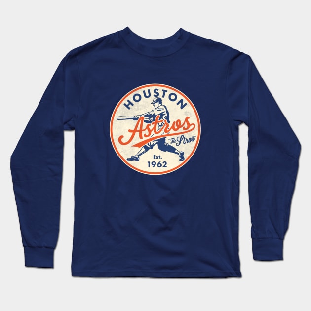 Old Style Houston Astros by Buck Tee - Houston Astros - Long