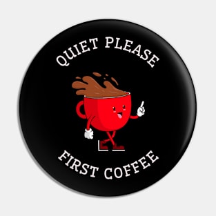 coffee tee Pin