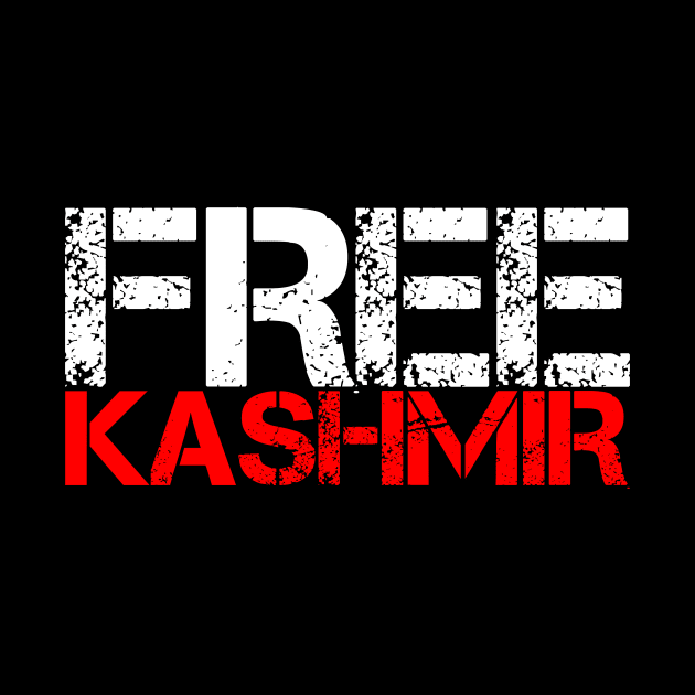 Free Kashmir in Distressed text - Kashmiri Wants Freedom by mangobanana