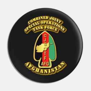 Combined Joint Special Operations Task Force - Afghanistan Pin