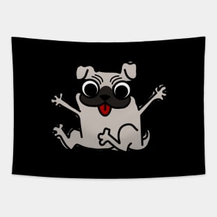 Pug Life - Cool Funny Design For Dog Lovers, Pug Fans, Cute Pug Gift Tapestry
