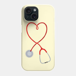 Love stethoscope Phone Case