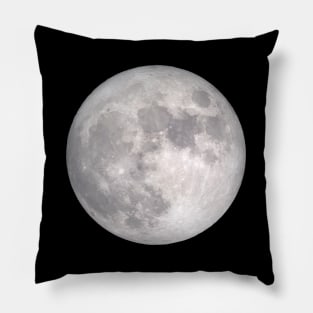 Full Moon Celestial Art Design Pillow