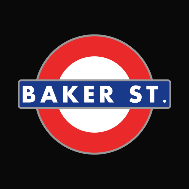 BAKER STREET 221B by KARMADESIGNER T-SHIRT SHOP