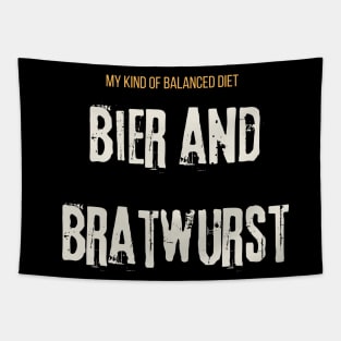 Bier and Bratwurst Tapestry