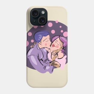 Couple Kissing Phone Case