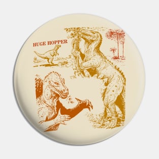 Huge Hopper Iguanodon in fall colors Pin