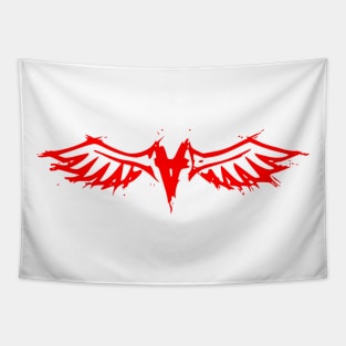 Grunge Wings Tapestry