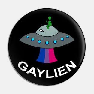 Bisexual Alien on Ship Pin