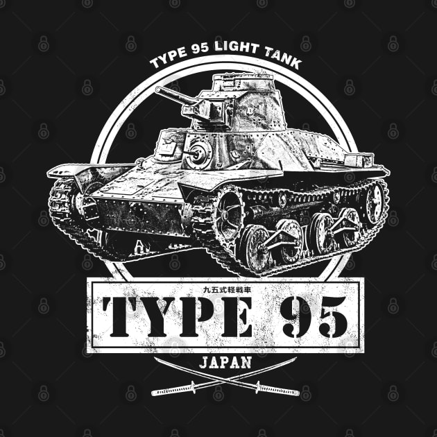 Type 95 Japanese WW2 Tank by rycotokyo81
