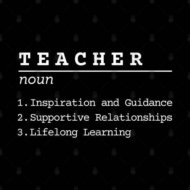 Cool Teacher Definition by TayaDesign