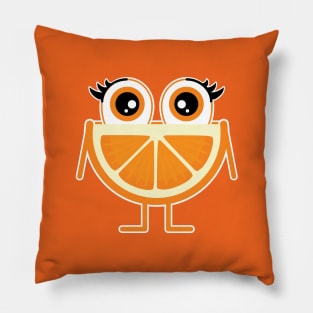 Funny Orange Pillow