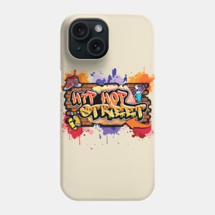 Hip Hop Street Quotes And Best Abstract Background Phone Case