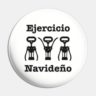 Ejercicio Navideño - Holiday Workout Pin