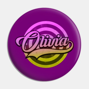 Olivia is My Name Pin