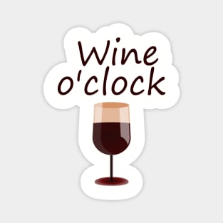 Wine o'clock Magnet