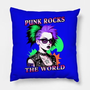 Punk Rocks The World_24 Pillow