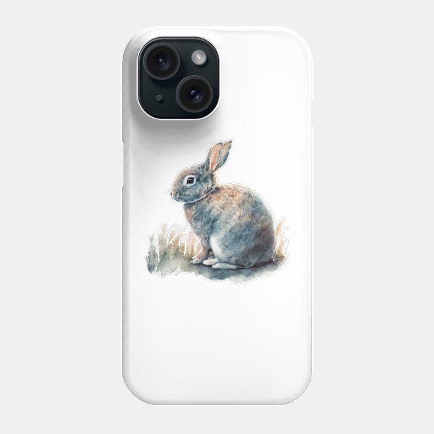 easter bunny Phone Case by MojoCoffeeTime